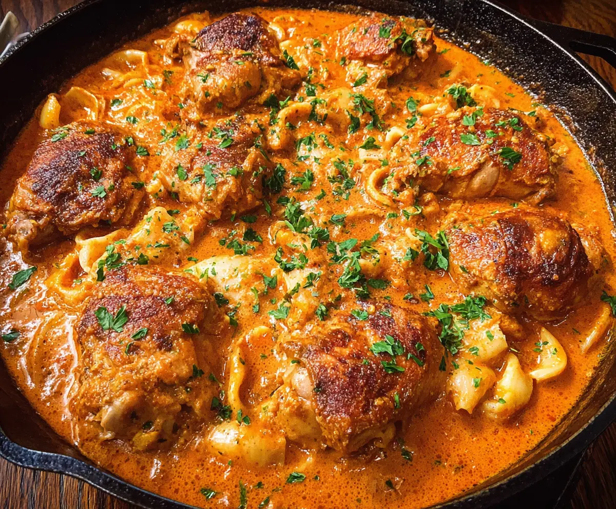 Easy Chicken Paprikash Recipe