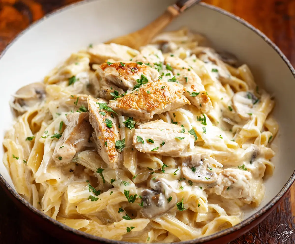 Easy Creamy Chicken Alfredo Recipe