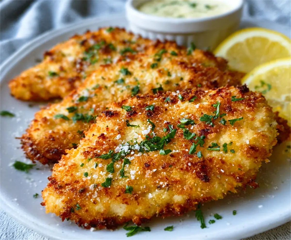 Crispy Parmesan Air Fryer Chicken