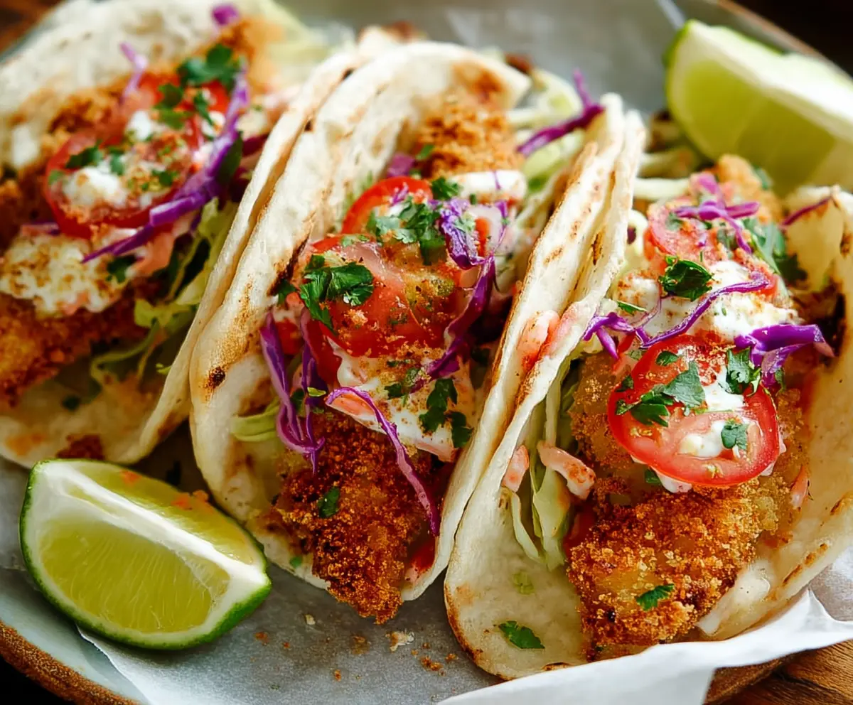 Easy Crispy Chicken Tacos Recipe
