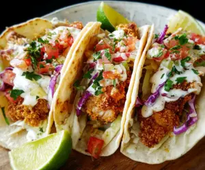 Crispy Chicken Tacos