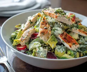 Green Goddess Chicken Salad