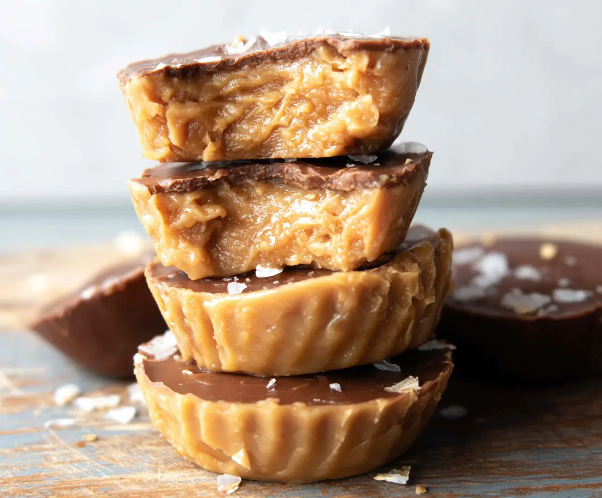 Healthy 3-Ingredient Peanut Butter Cups