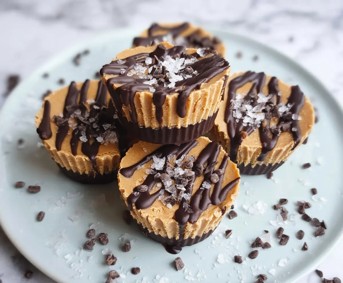 Delicious homemade Peanut Butter Cups made with only three simple ingredients, perfect for a healthy snack.