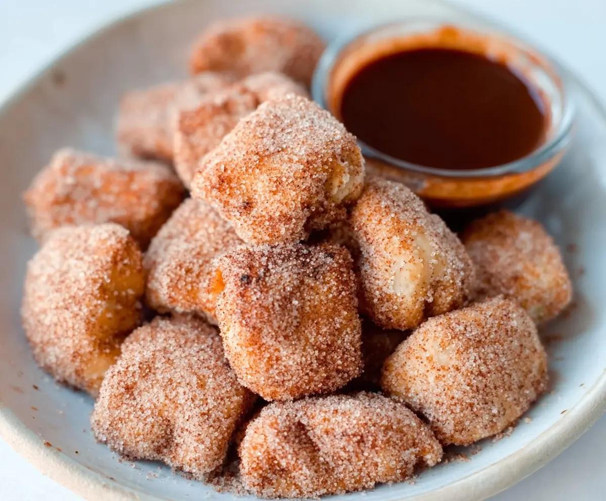 Quick Healthy Air Fryer Churro Bites