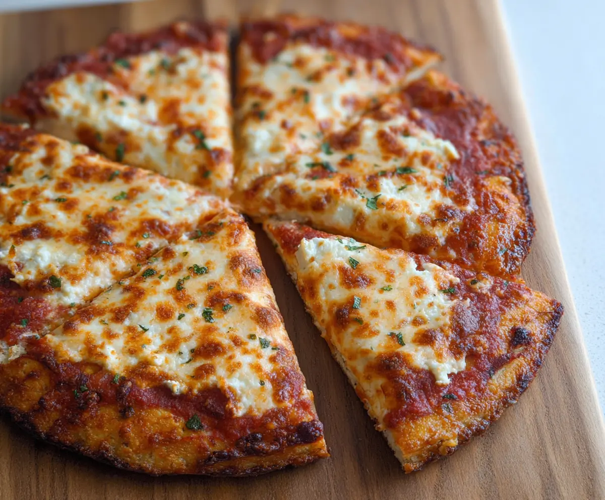 High Protein Cottage Cheese Pizza Recipe