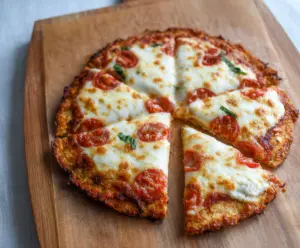High Protein Cottage Cheese Pizza