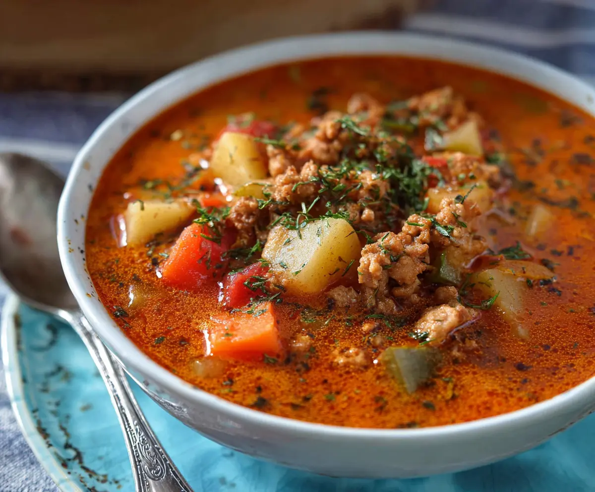 Easy Italian Sausage Potato Soup