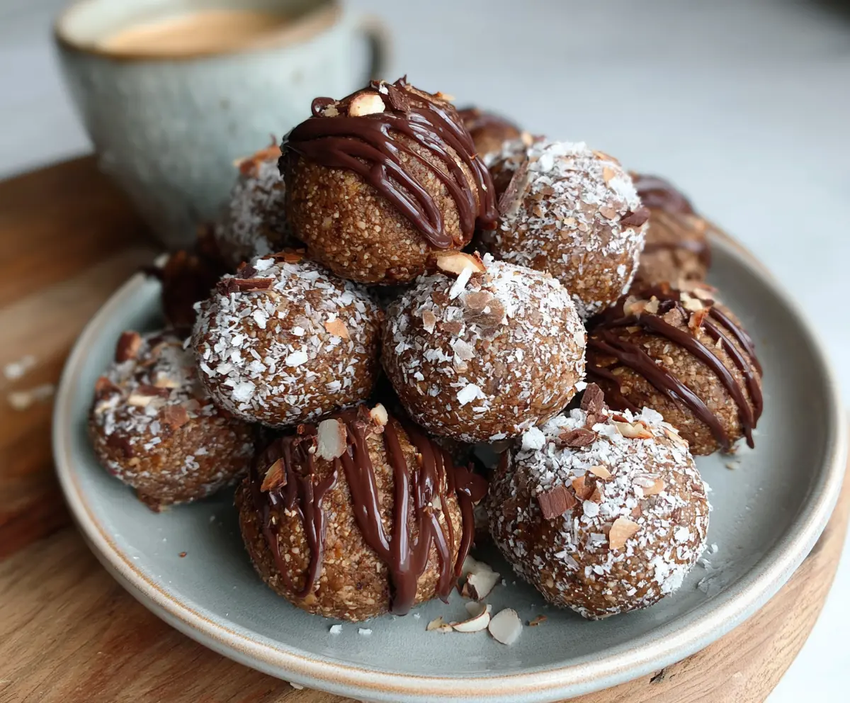 Easy Mocha Espresso Protein Balls