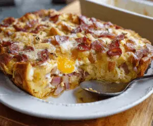 Monte Cristo Breakfast Casserole