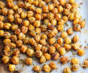 Ranch Crispy Roasted Chickpeas