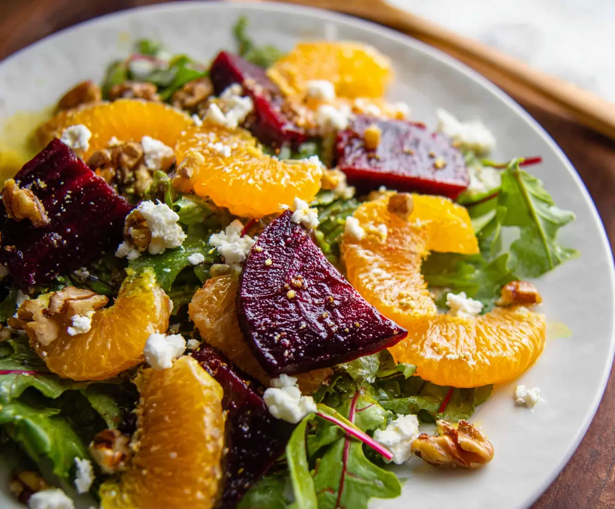 Winter Salad with Roasted Beets & Orange