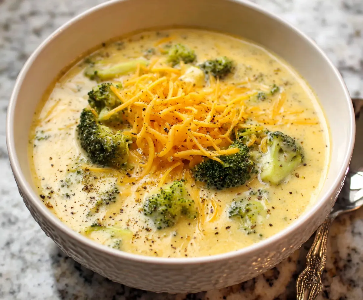 Easy Cheddar Broccoli Potato Stew
