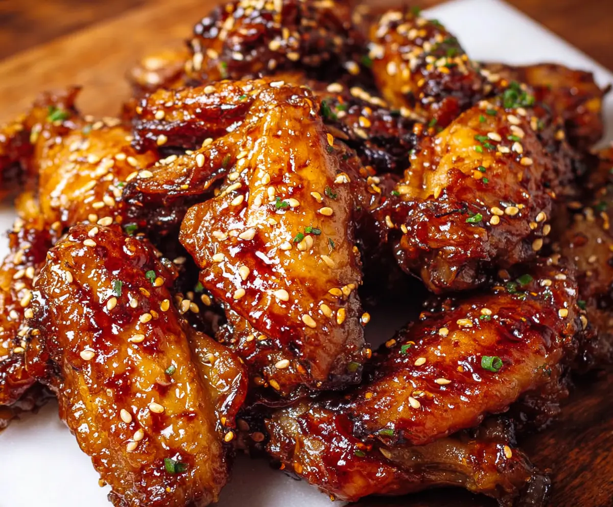 Sticky Pineapple Teriyaki Wings