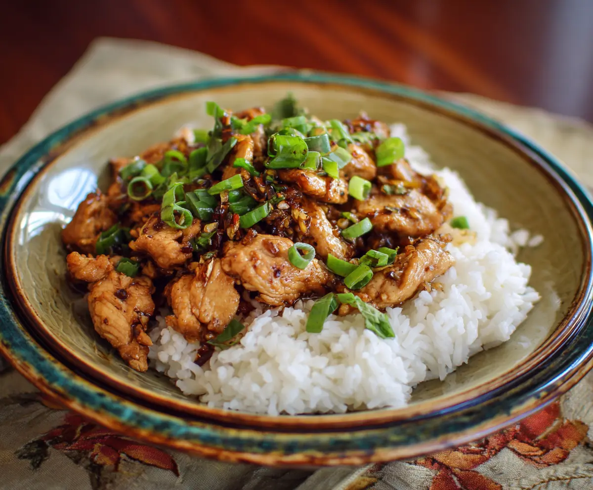 Easy Garlic Chicken Stir-Fry