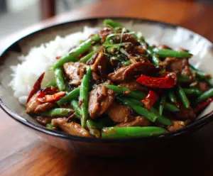 Stir-Fried Chinese Garlic Chicken