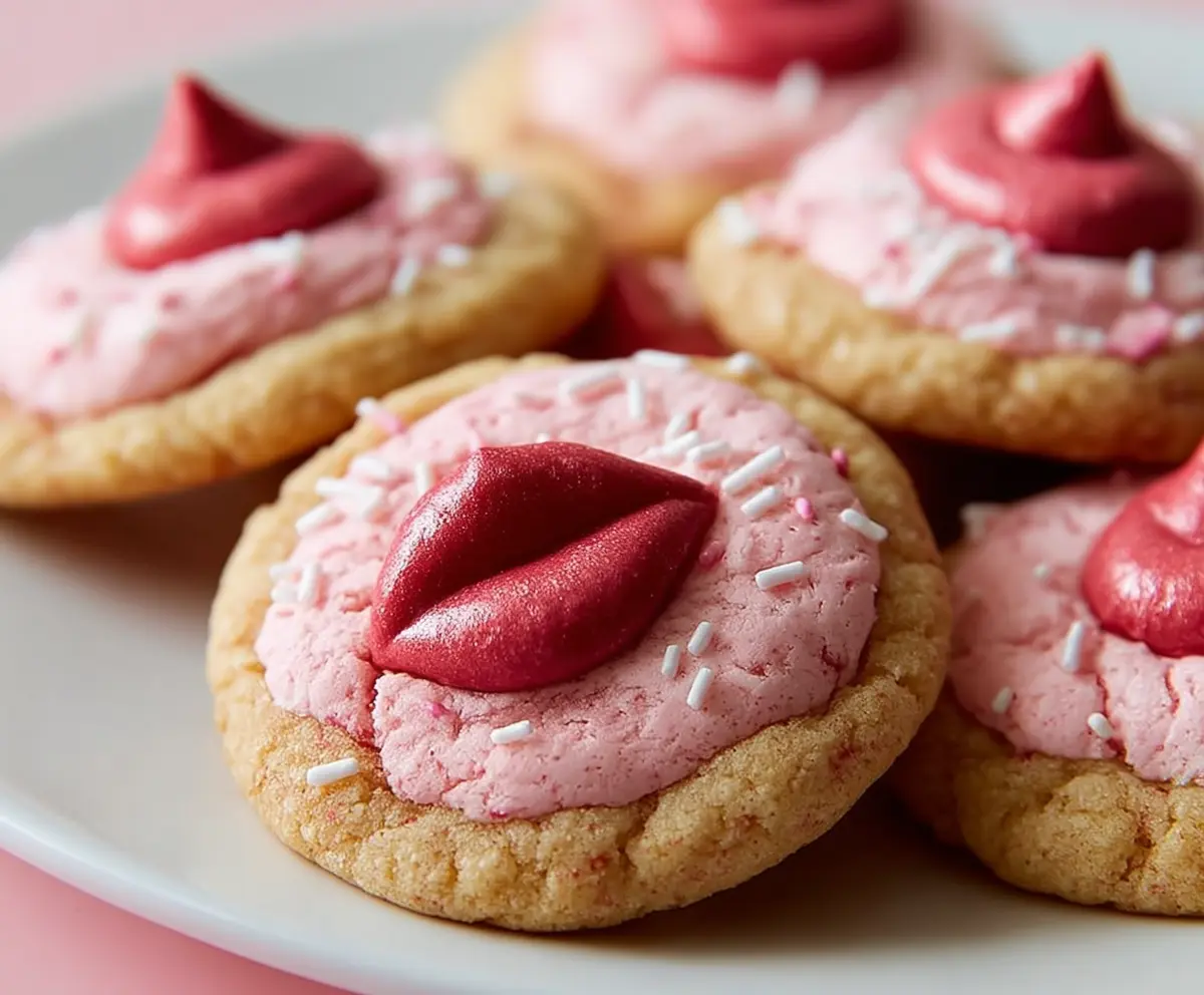 Strawberry Kiss Cookies Recipe