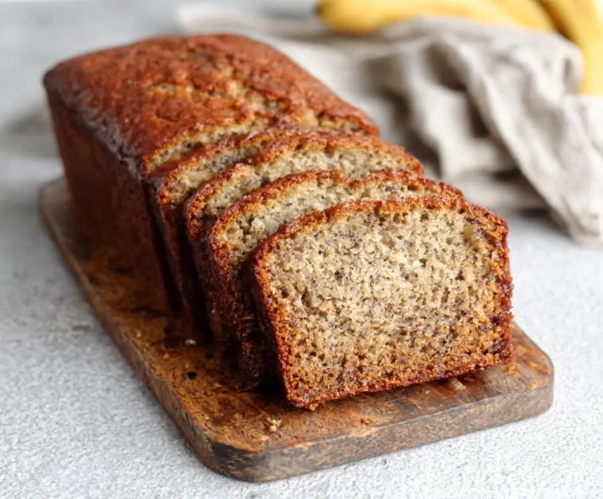 Ultra-Moist Classic Banana Bread Recipe