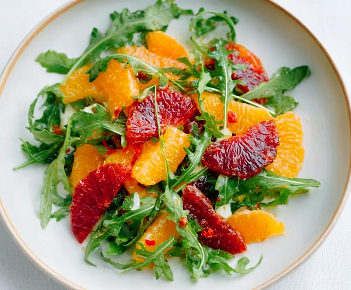 Fresh Winter Citrus Arugula Salad