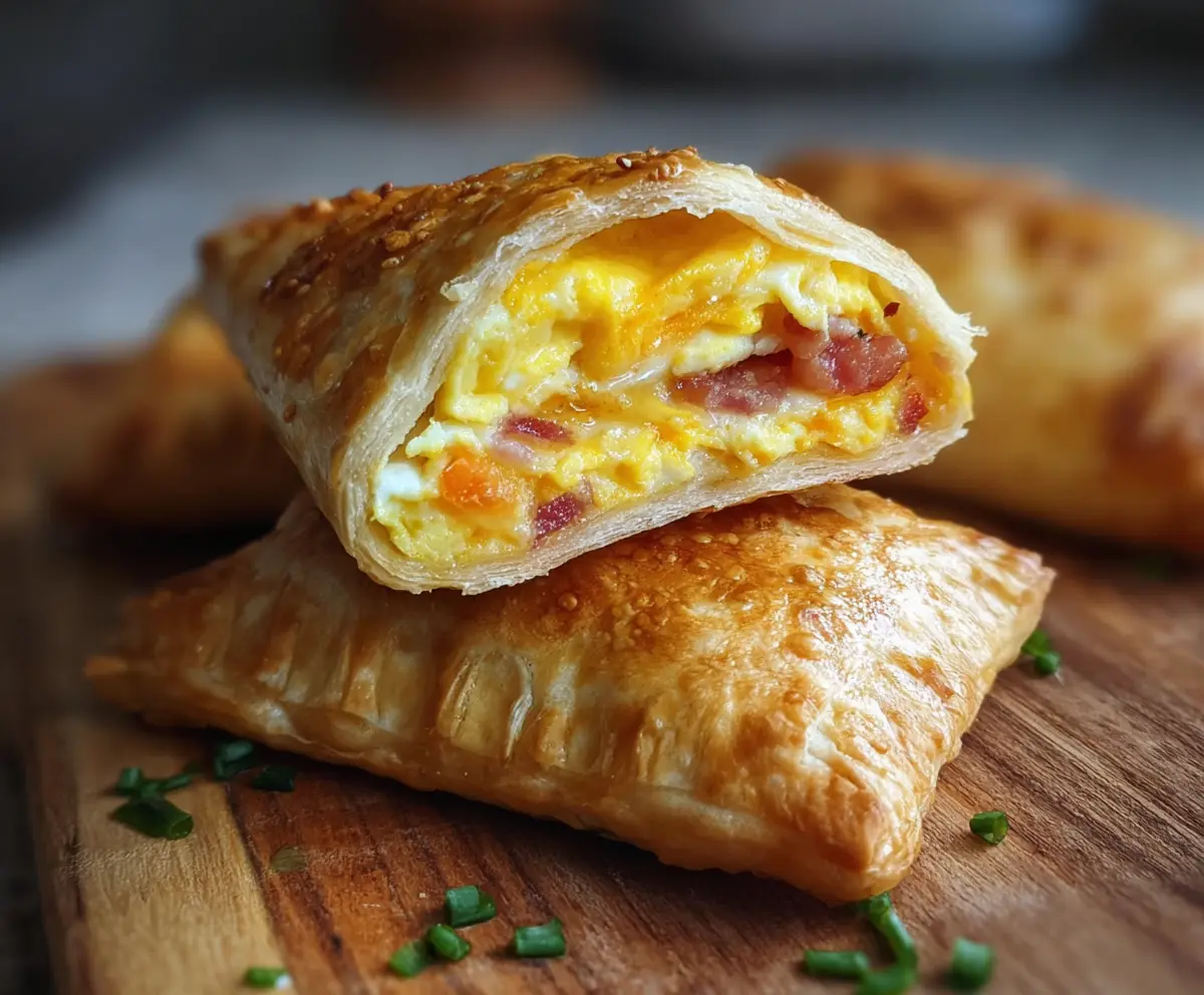 Easy Sourdough Breakfast Pockets