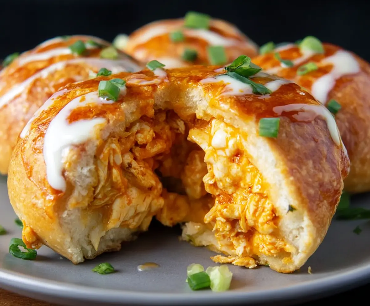 Easy Buffalo Chicken Bombs Recipe