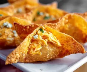 Buffalo Chicken Rangoons