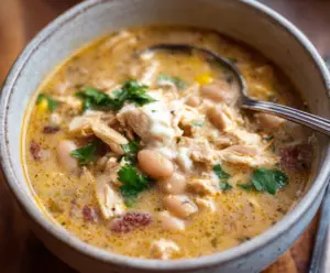 Cajun White Chicken Chili