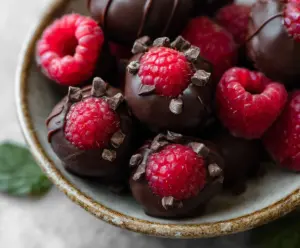 Chocolate Covered Raspberries