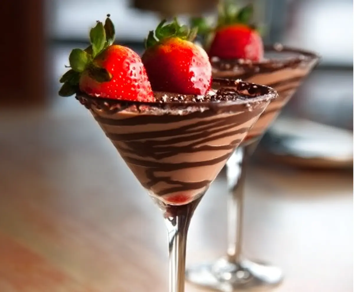 Chocolate Strawberry Martini Recipe