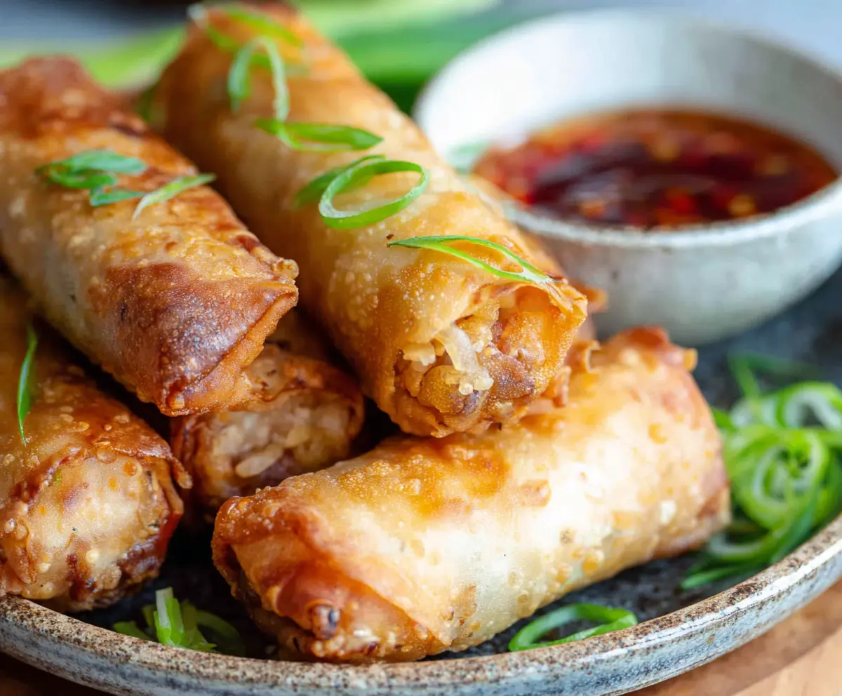 Crispy Air Fryer Spring Rolls Recipe