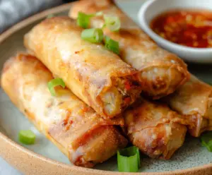 Crispy Air Fryer Spring Rolls