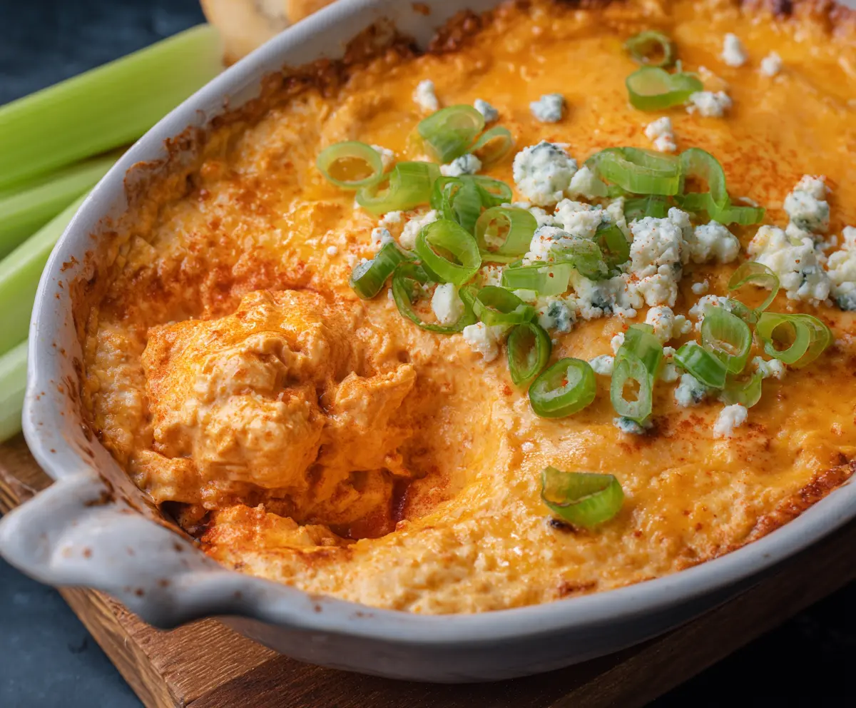Easy Frank’s RedHot Buffalo Chicken Dip