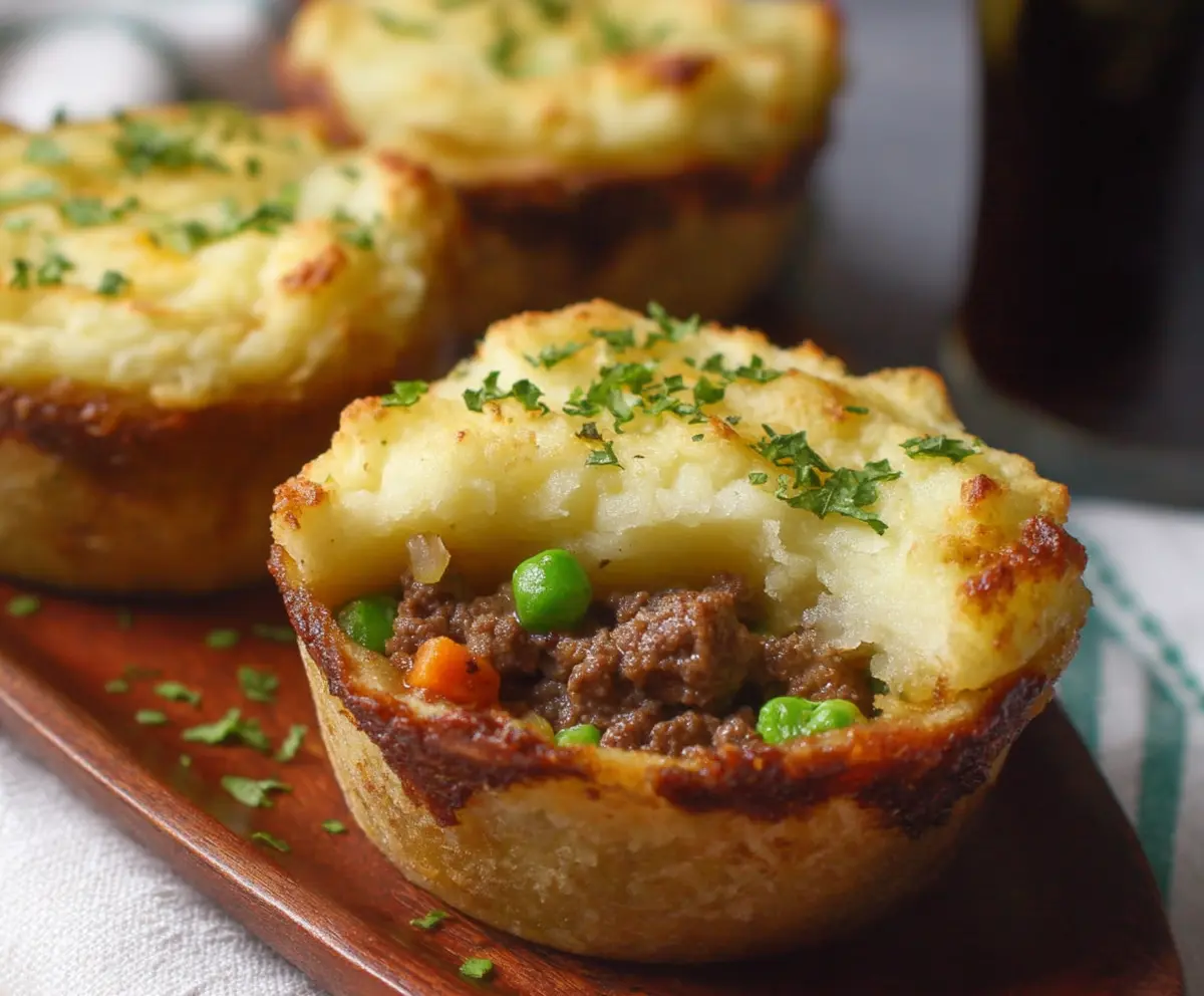 Mini Shepherd's Pies for St. Patrick's Day