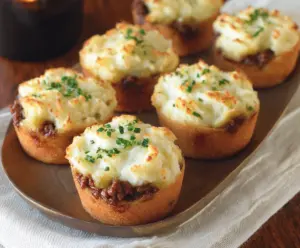 Mini Shepherd’s Pies for St. Patrick’s Day