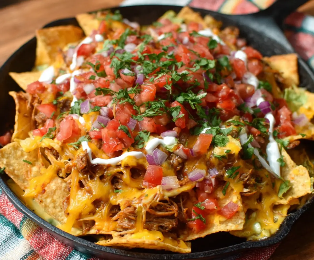 Easy Pulled Pork Nacho Supreme Recipe