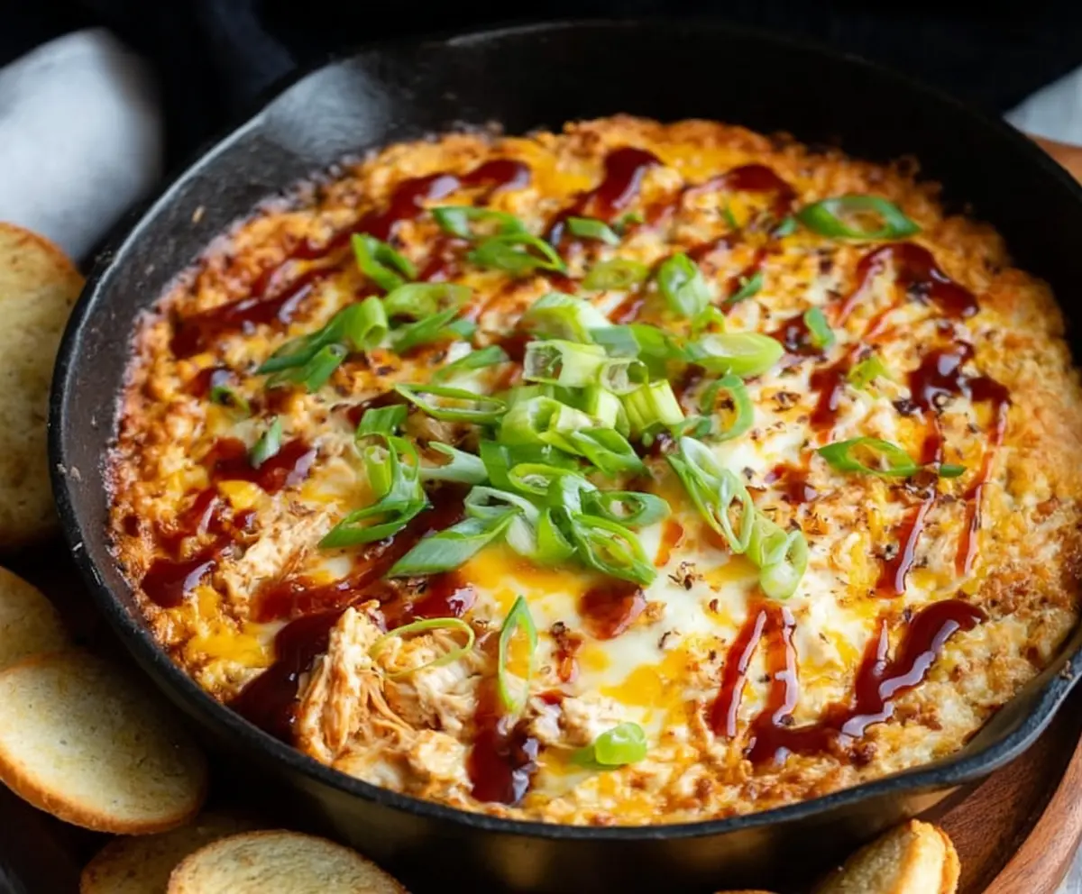 Smokey BBQ Chicken Dip Recipe