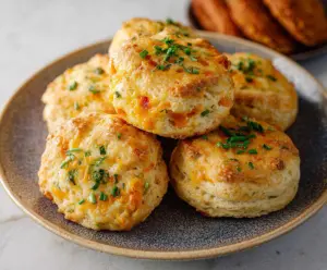Sourdough Discard Savory Cheddar Biscuits