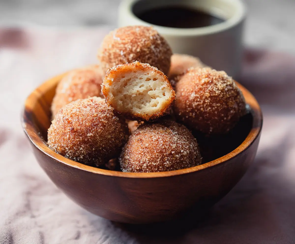 Easy Tofu Donut Balls Recipe