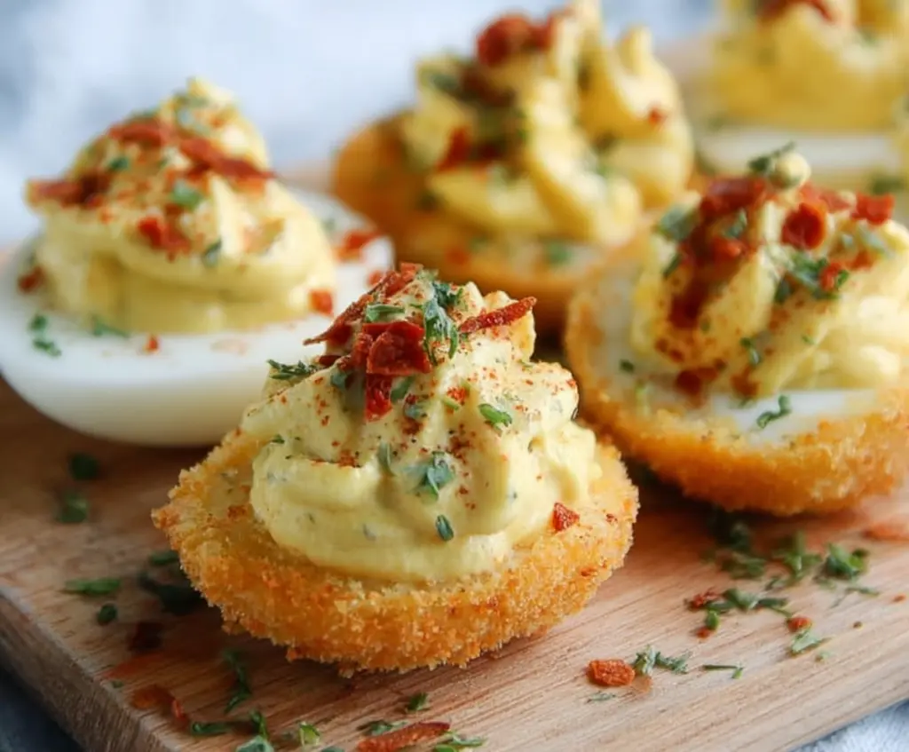Air Fryer Deviled Eggs