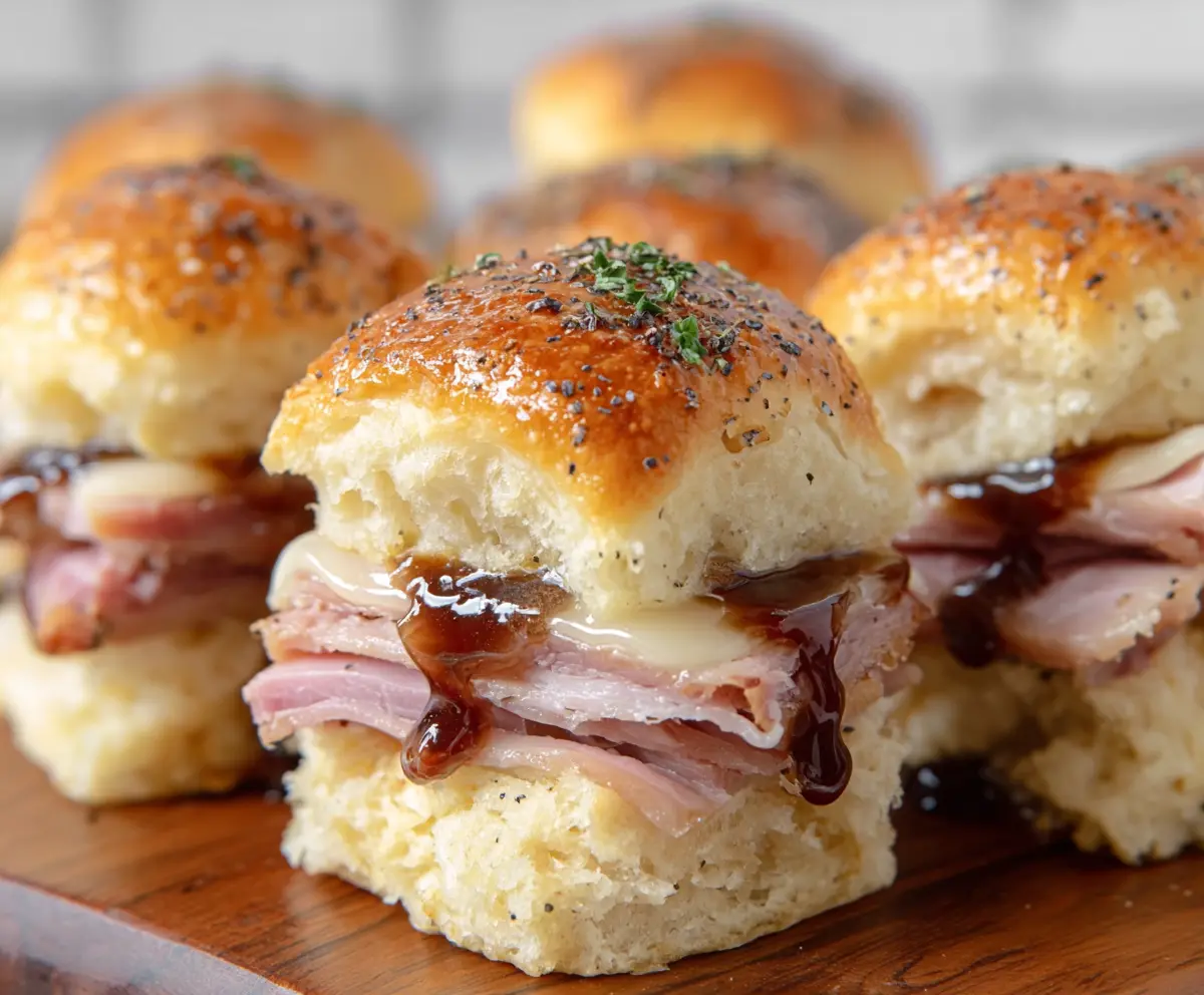Sweet Brown Sugar Ham Sliders
