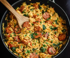 Chicken Sausage Orzo