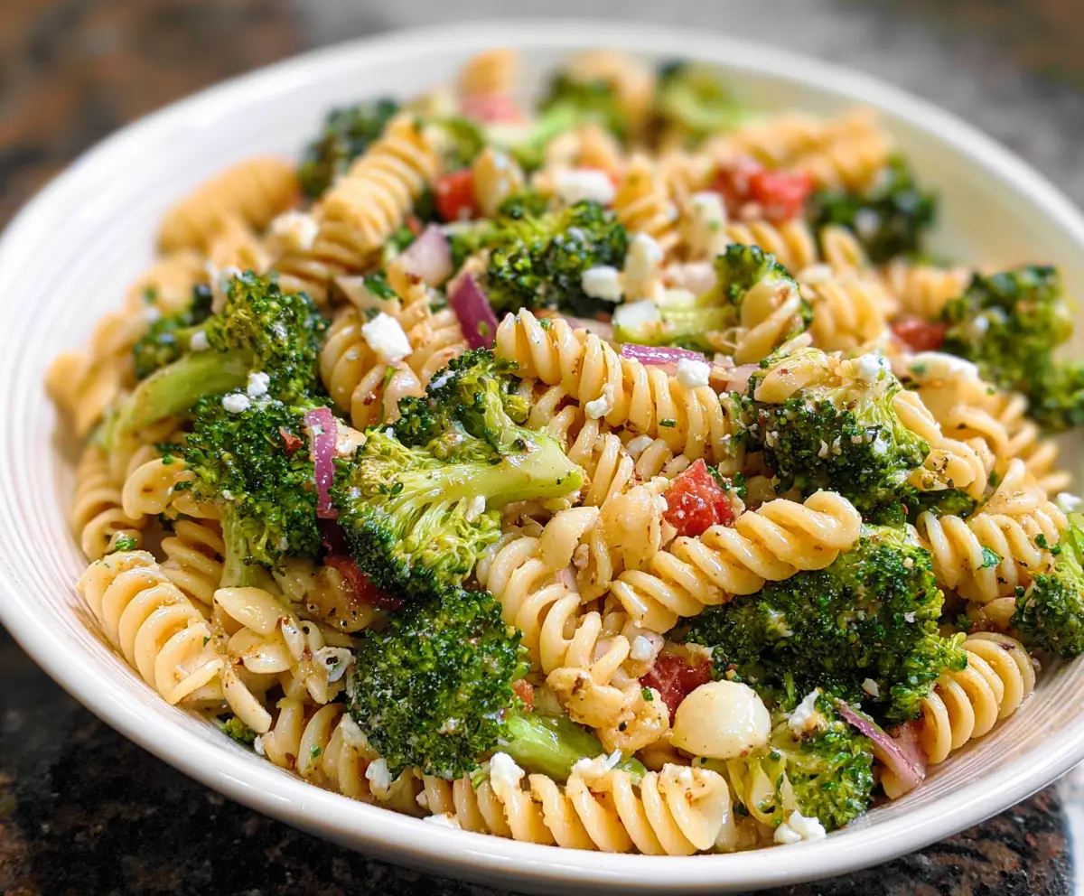 Fresh Broccoli Pasta Salad Recipe