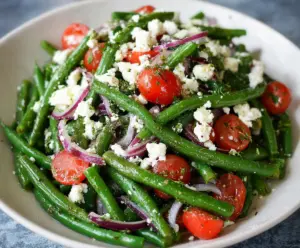 Green Bean and Feta Salad