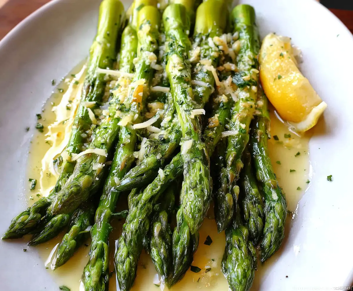 Easy Lemon Butter Asparagus Recipe