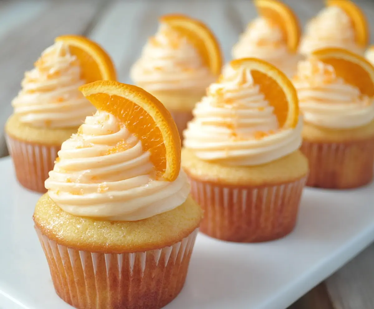 Orange Creamsicle Cupcakes Recipe