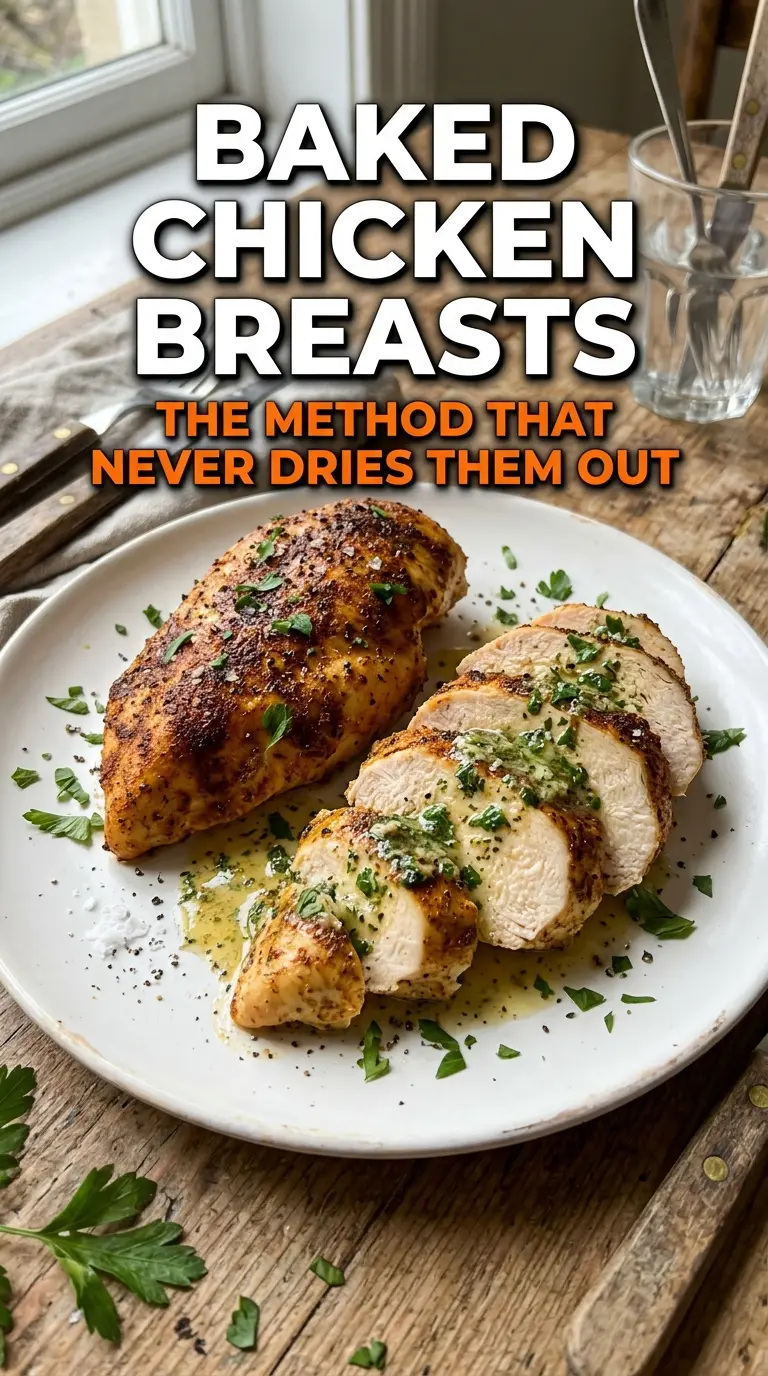 Baked Chicken Breasts golden herb-crusted juicy