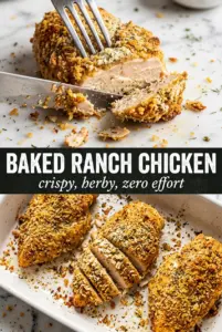 Baked Ranch Chicken