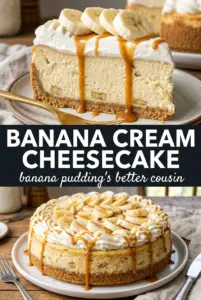 Banana Cream Cheesecake