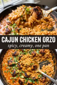 Cajun Chicken Orzo
