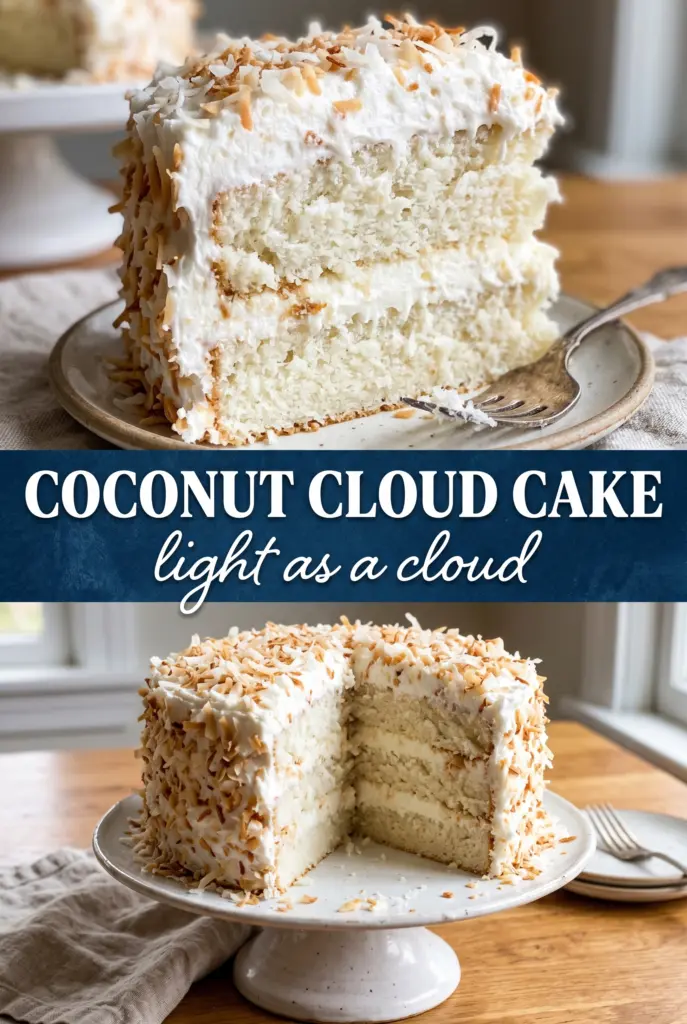 Coconut Cloud Cake